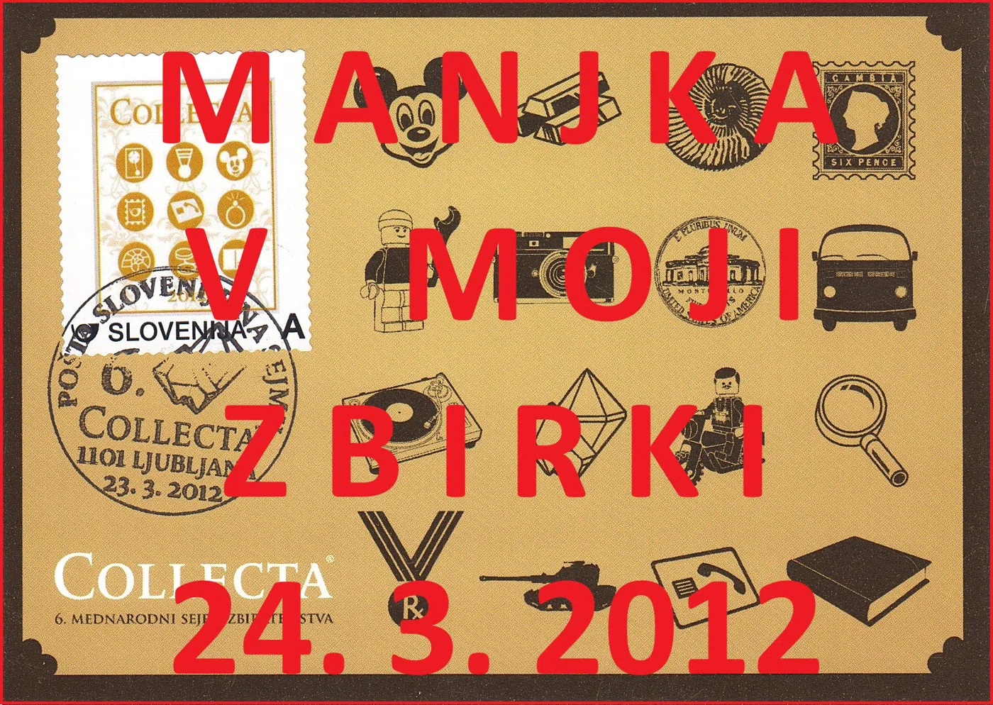 POŠTA SLOVENIJE NA SEJMU COLLECTA 2012